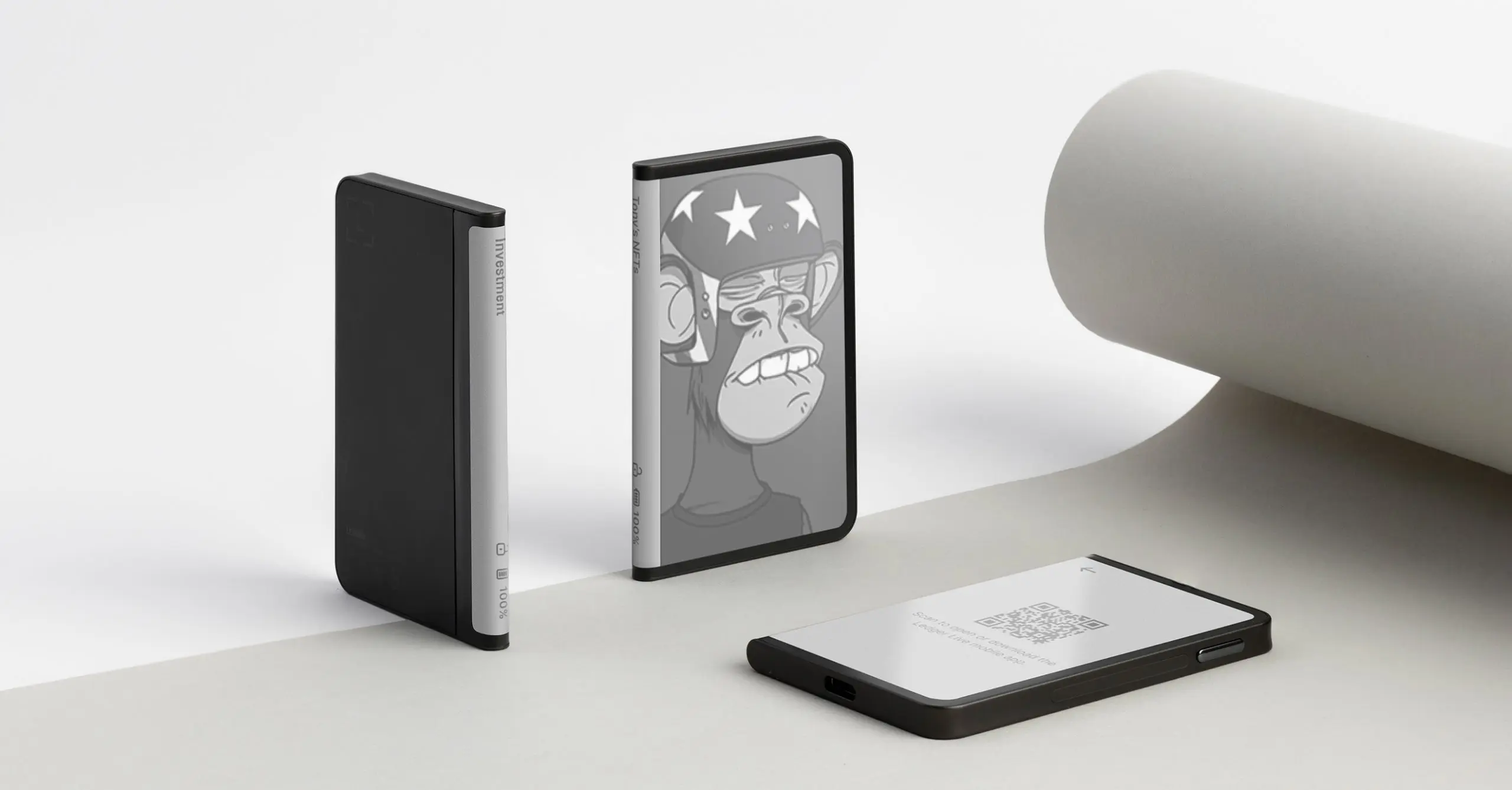 Ledger Stax 磁吸叠放设计