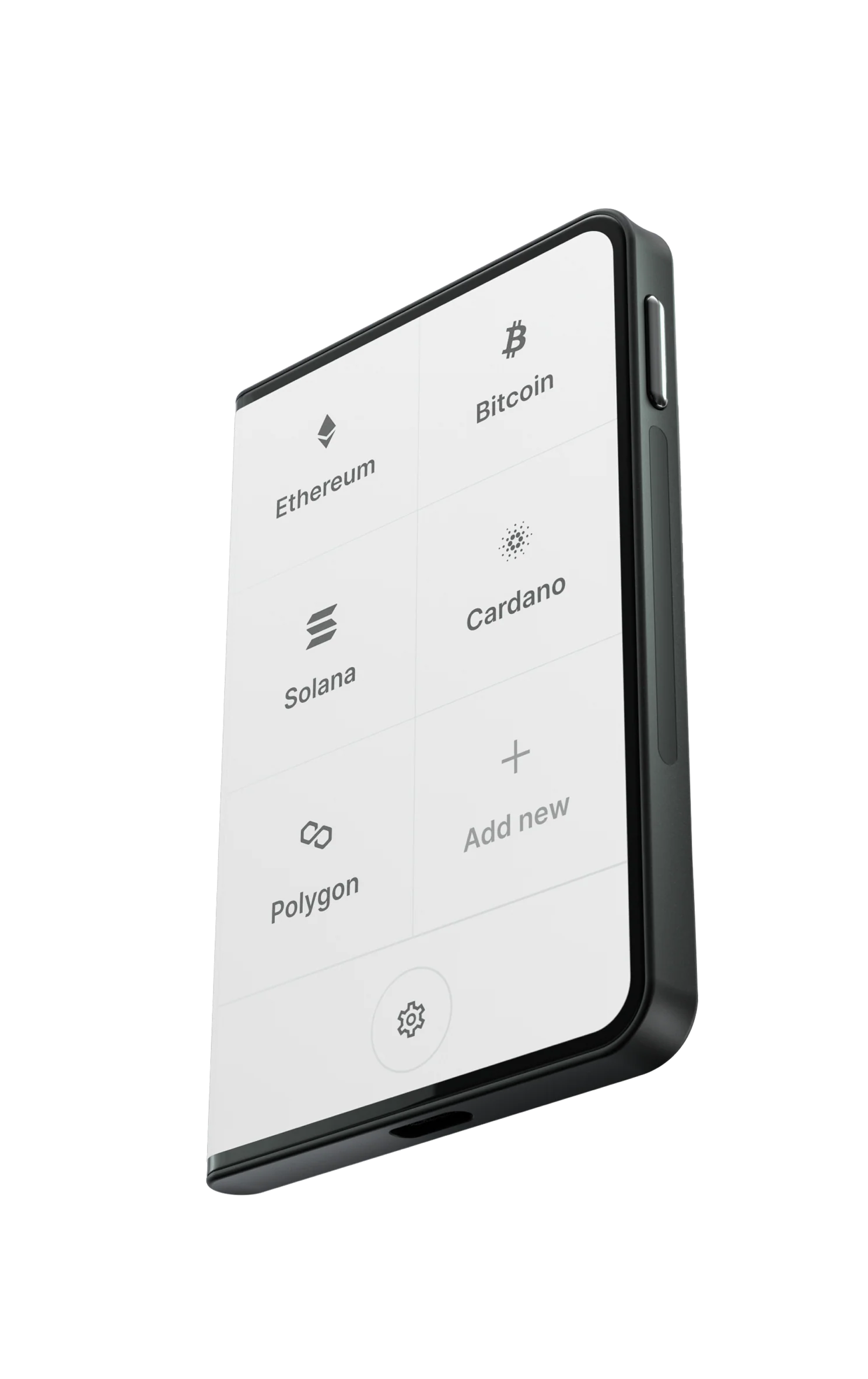 Ledger Stax E-ink电子水墨触控屏