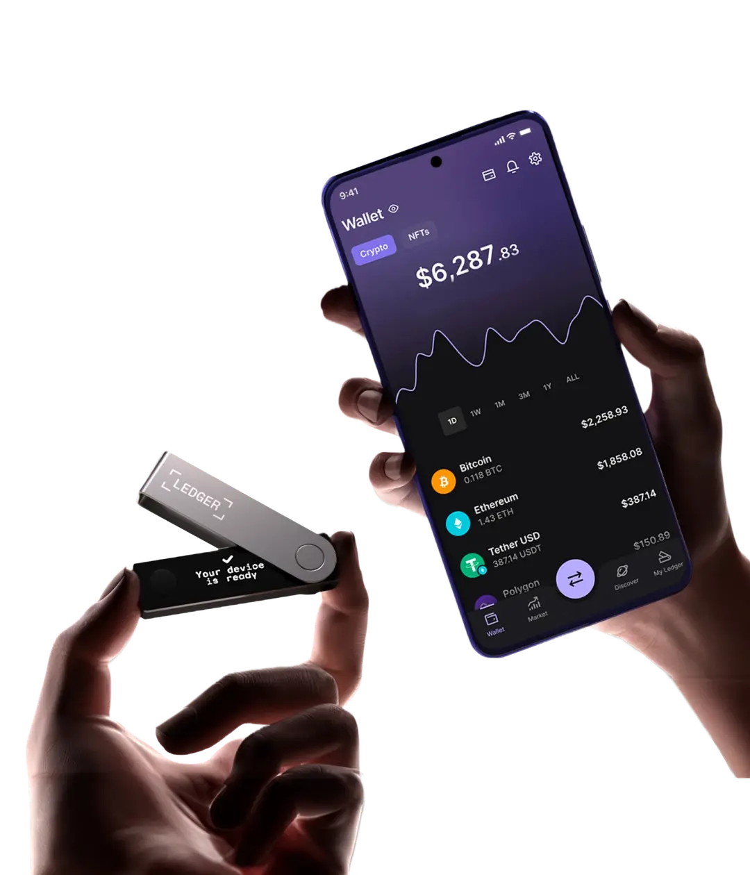 Ledger Nano X 蓝牙连接手机
